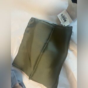 Robert Talbott Accessories | Solid olive green Pocket Square